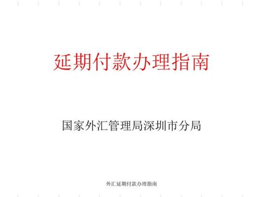 国外付款会有延迟吗？一笔外汇需要延期付款