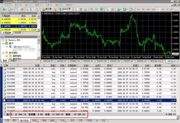 外汇mt4用观摩帐号登录，能看持仓单吗？外汇上的终端