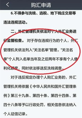 帮别人转外汇需要承担什么后果？（外汇关注名单会罚款）