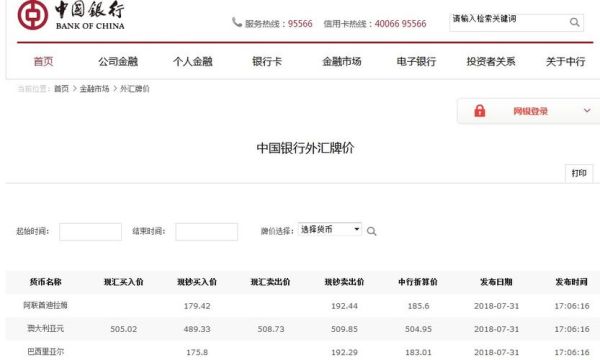 中行手机银行外汇定期怎样查询？（中行外汇申报网址）