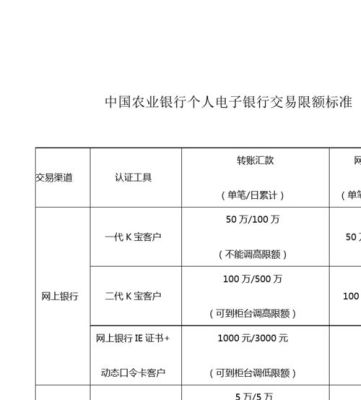 农行转出限额多少？（农行境外汇款限额）