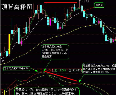 外汇MT4软件MACD中黄线蓝线代表什么？（外汇看macd指标）