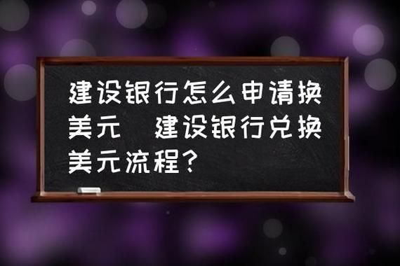 建行网上银行可以直接转换美元吗？（建设银行能换外汇）