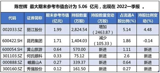 2023年3月份以后被举牌的股票？（丽江旅游市值）