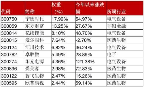 创业板有多少只股票？（创业板市值最大的股票）