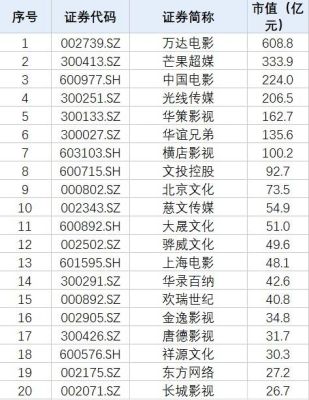 光线传媒市值？（光线传媒 市值）